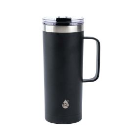 TAL Stainless Steel Mountaineer Travel Mug 20 oz, Black