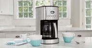 Perfectemp™ 14 Cup Programmable Coffeemaker, Silver