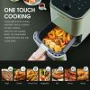 Air Fryer, 2 Quart Small Air Fryer Oven, with Touchscreen, Overheat Protection, Dehydrator