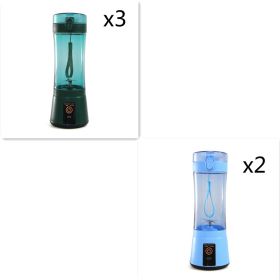 Portable Blender Portable Fruit Electric Juicing Cup Kitchen Gadgets (Option: Set37-USB)