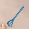 1pc; Multifunctional 3-in-1 Egg Whisk Food Holder Noodle Holder Baking Tool Egg Stirrer Manual Whisk 1 Pack 11.02''×2.76''