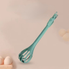 1pc; Multifunctional 3-in-1 Egg Whisk Food Holder Noodle Holder Baking Tool Egg Stirrer Manual Whisk 1 Pack 11.02''×2.76''