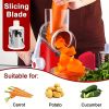 1 Set; 4in1; Vegetable Slicer; Multifunctional Fruit Slicer; Manual Food Grater; Rotary Cutter; Vegetable Grinders; Kitchen Stuff; Kitchen Gadgets